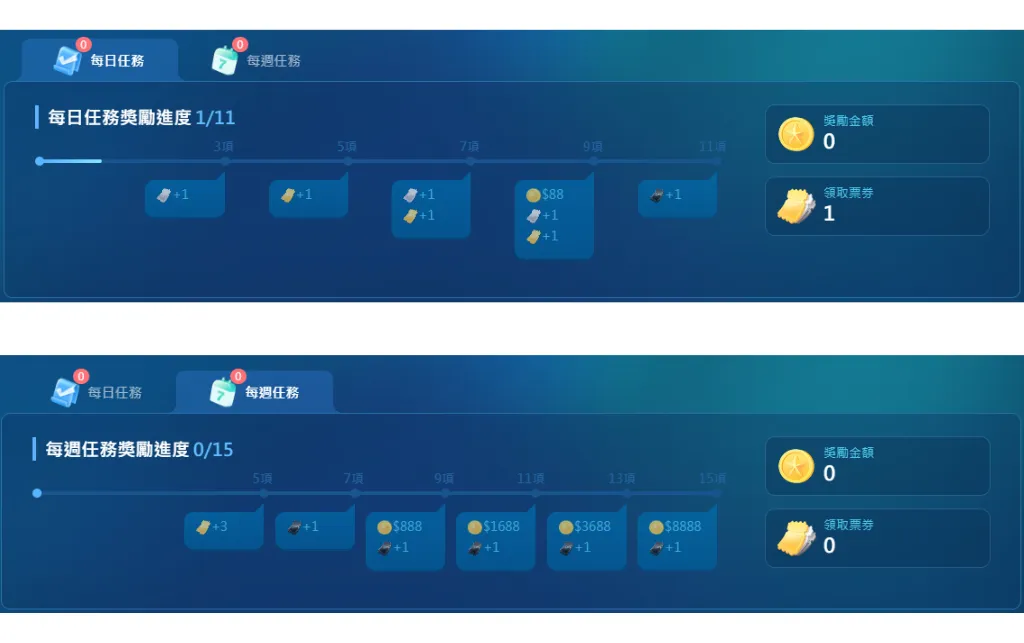 大老爺娛樂城每日任務
