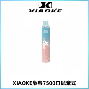 XIAOKE梟客7500Puffs跑馬燈拋棄式電子煙 可發光一次性